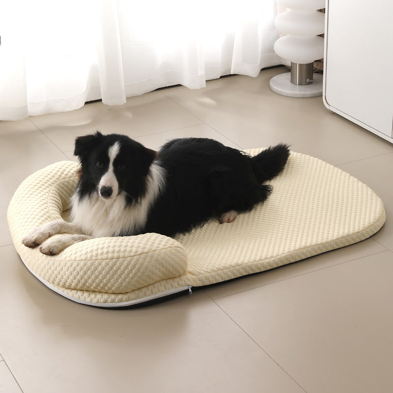 Cooling Pet Mat for Summer β Breathable Ice Gel Kennel Pad for Dogs & Cats