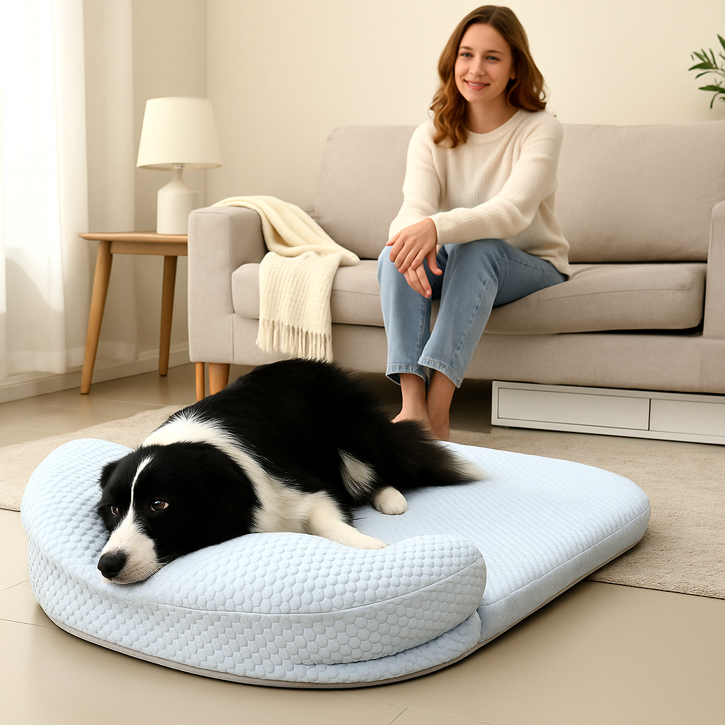 Cooling Pet Mat for Summer β Breathable Ice Gel Kennel Pad for Dogs & Cats