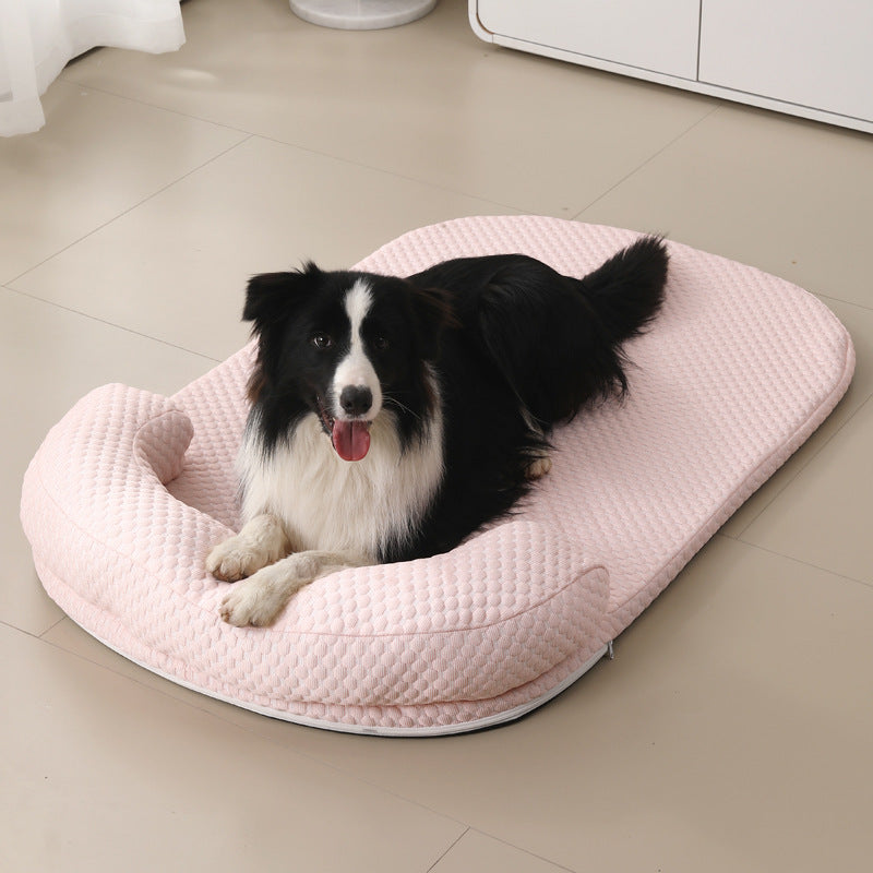 Cooling Pet Mat for Summer β Breathable Ice Gel Kennel Pad for Dogs & Cats
